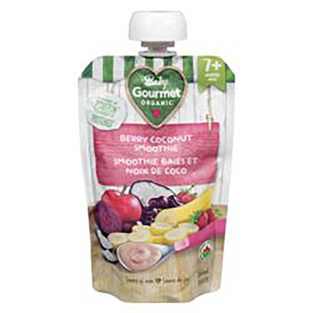 Baby Gourmet Organic Berry Coconut Smoothie, 128 Ml -- 12 Per Case