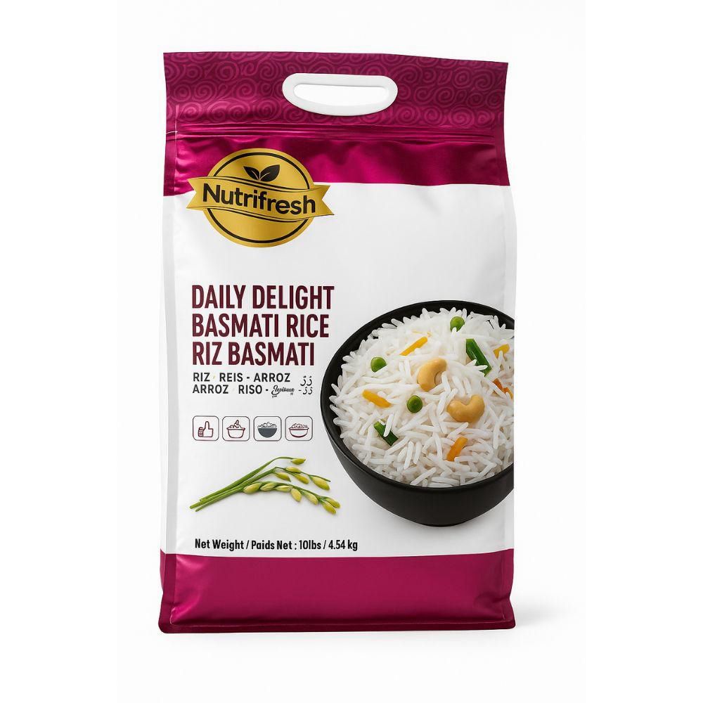 Nutrifresh Riz Basmati Sans Allergènes, 4,54 Kg -- 4 Par Caisse
