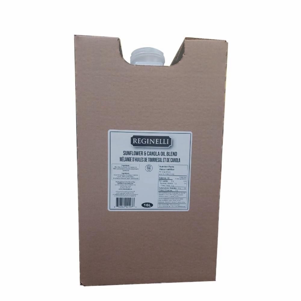 Reginelli Sunflower Oil And Canola Oil, 16 L