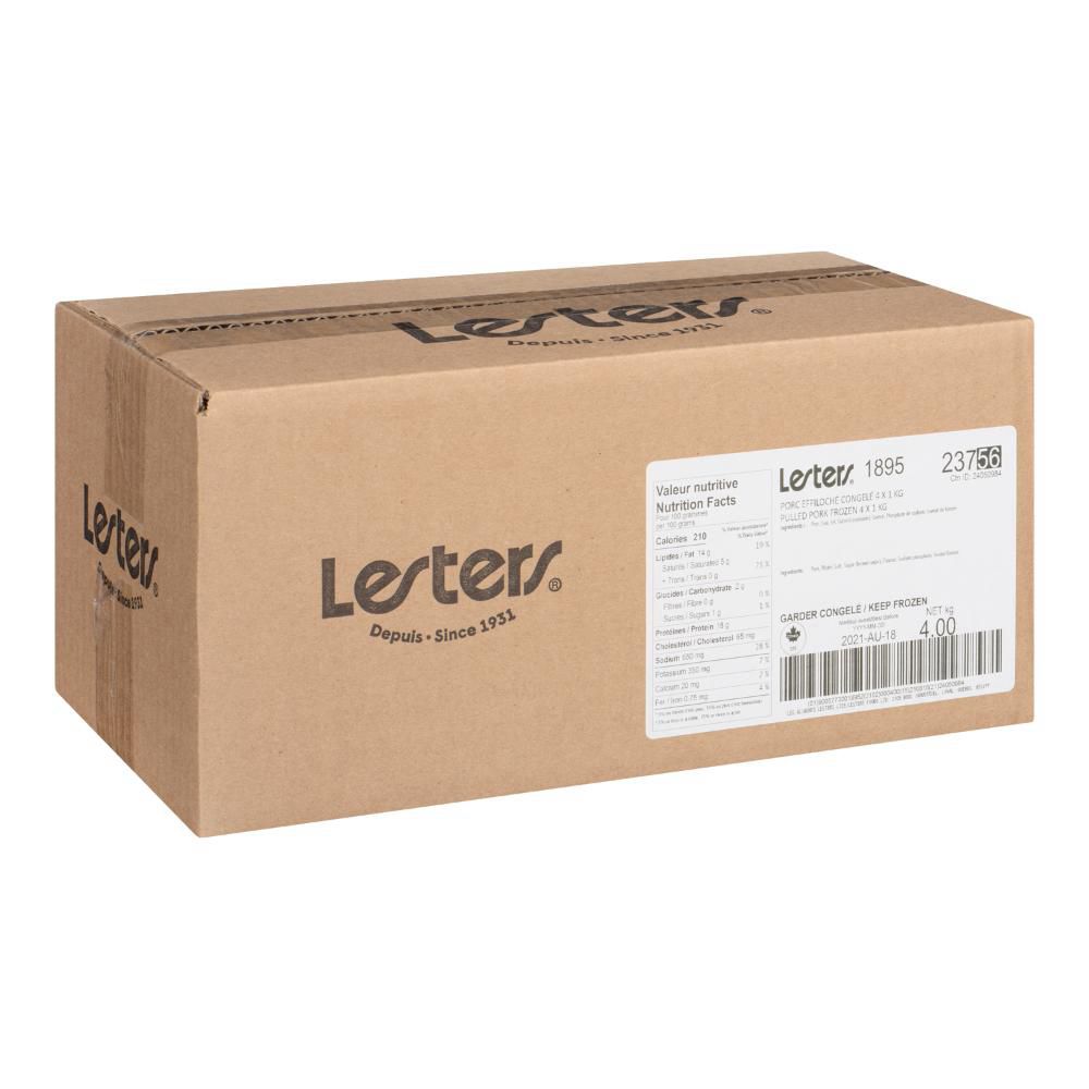 Lesters Cooked Pulled Pork, 1 Kg -- 4 Per Case