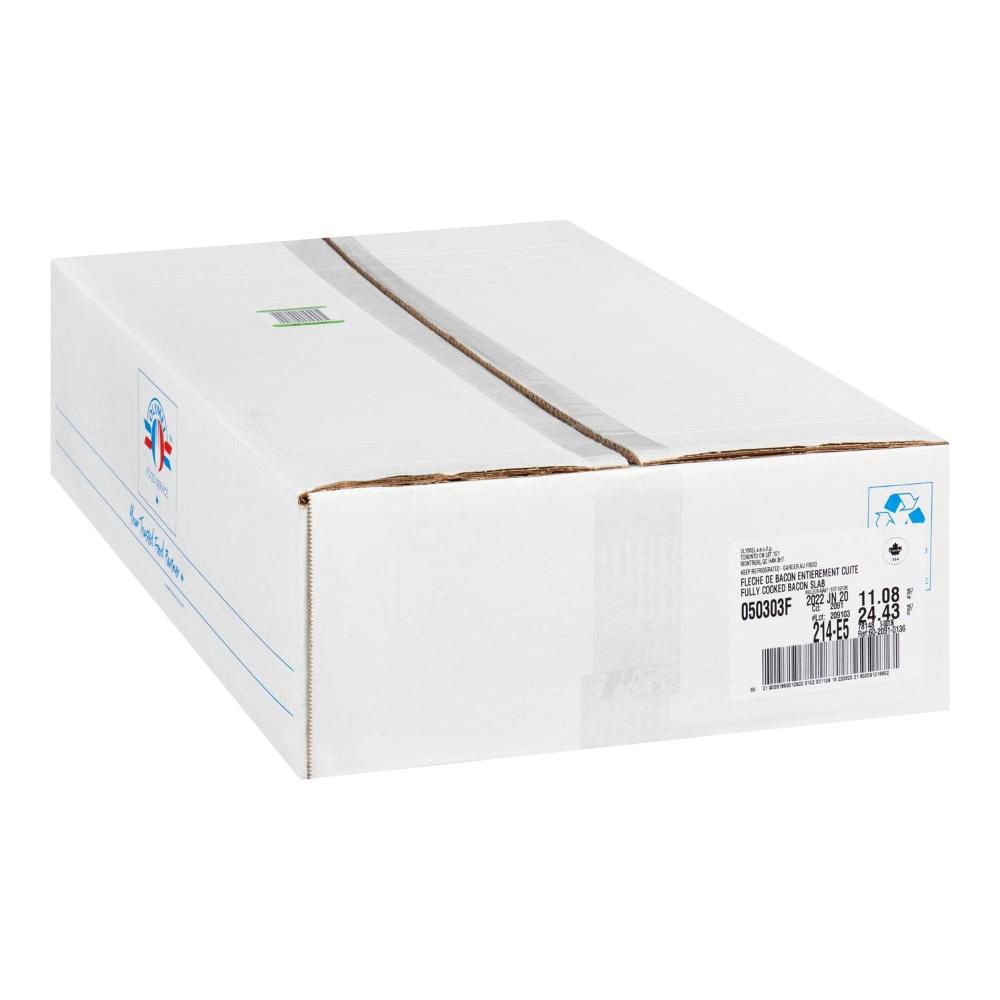 Olymel Precooked Bacon Slab, 1 Kg -- 4 Per Case