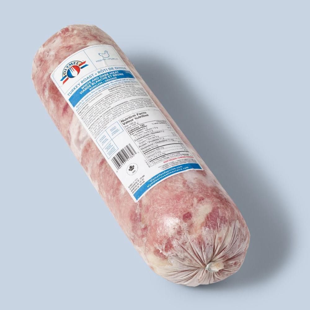 Olymel Raw White And Dark Turkey Roast, 4 Kg -- 2 Per Case
