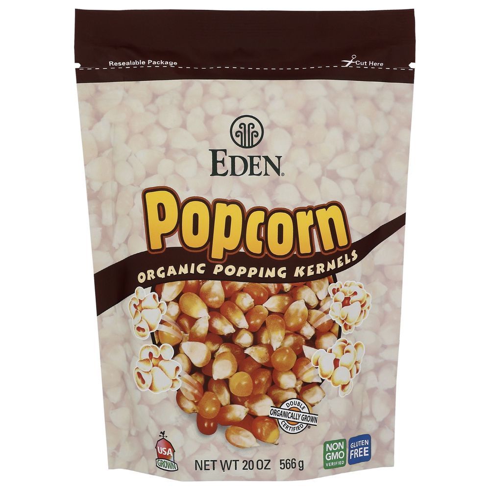 Eden Organic Yellow Popcorn, 20 Ounce
