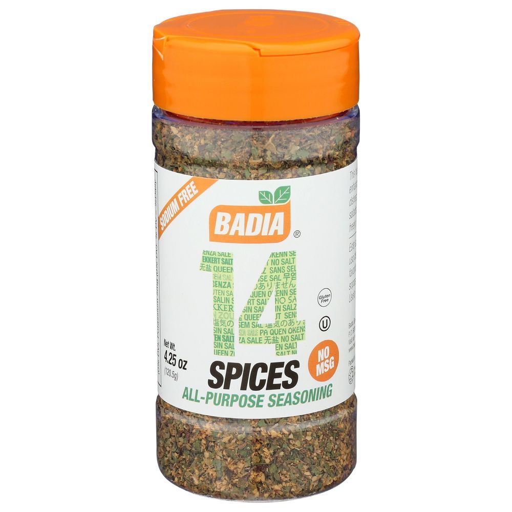 Badia 14 Spices All Purpose Seasoning, 5.53 Ounce -- 6 Per Case
