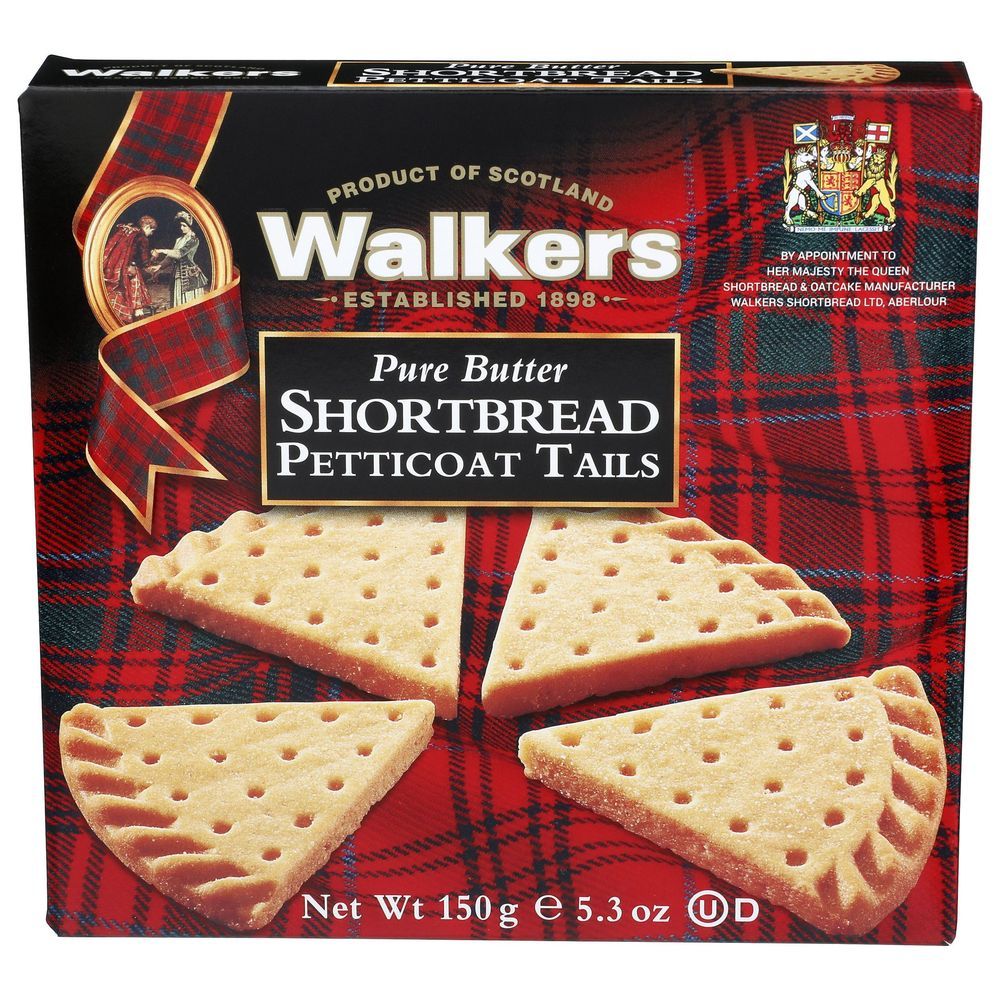 Walkers Pure Butter Shortbread Petticoat Tails, 5.3 Ounce -- 6 Per Case