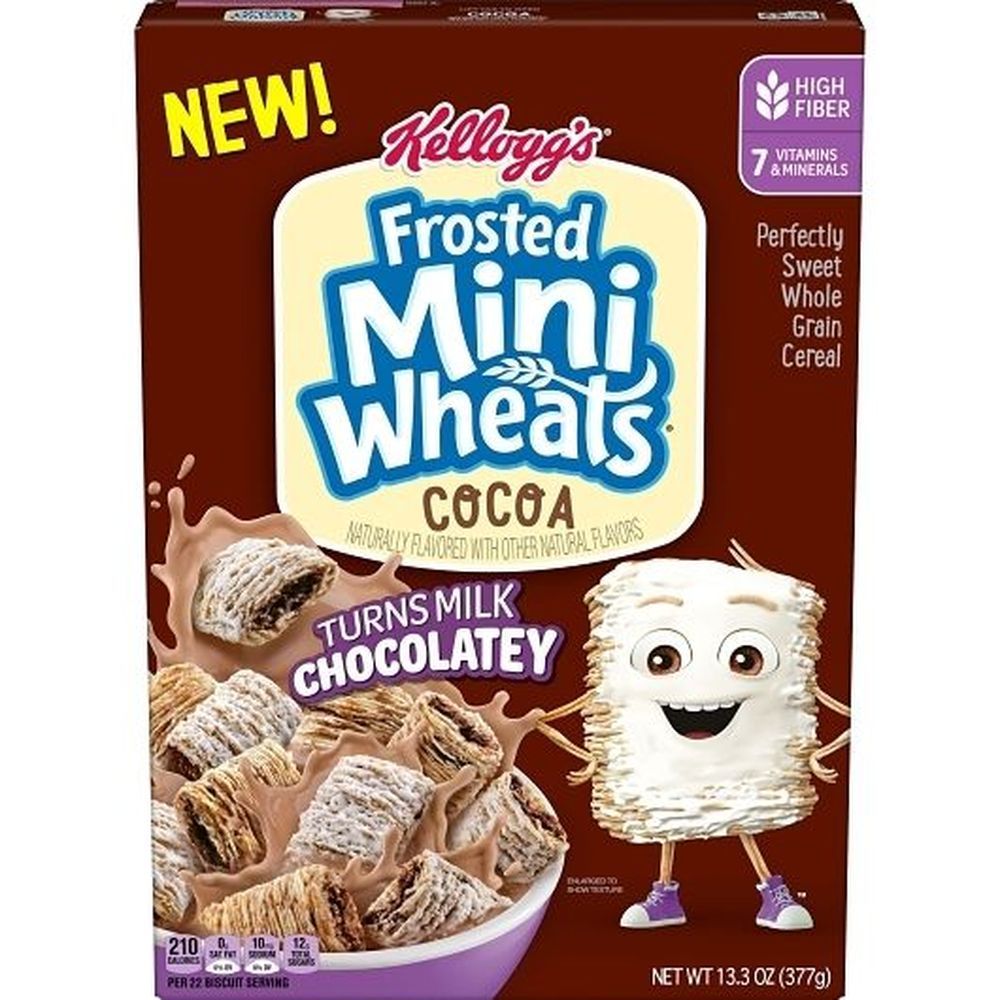Mini-wheats Cocoa Cereal, 13.3 Ounce -- 10 Per Case