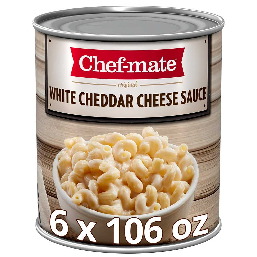 Chef-mate White Cheddar Cheese Sauce, 106 Ounce -- 6 Per Case