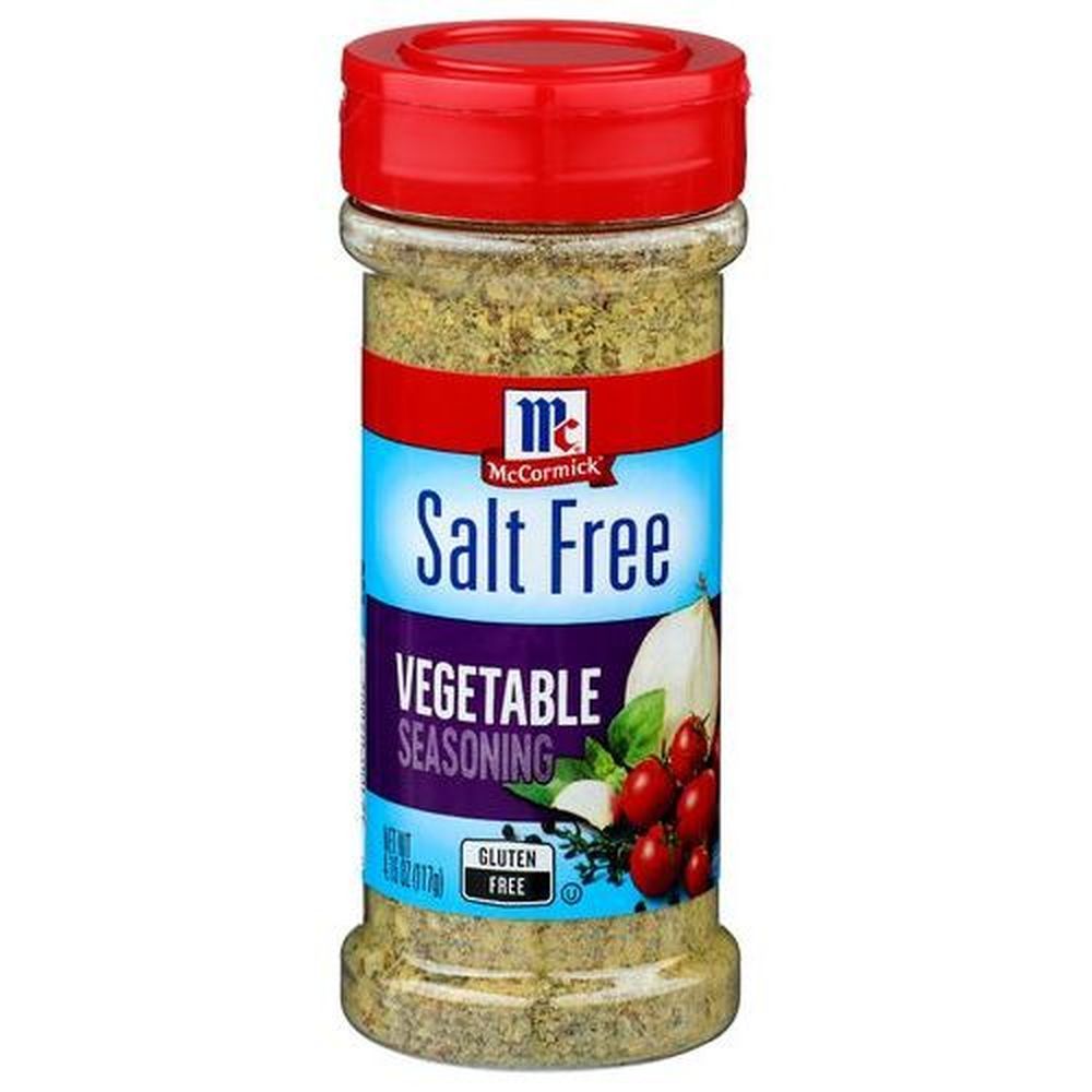 Grill Mates Salt Free Vegetable Seasoning, 4.16 Ounce -- 6 Per Case