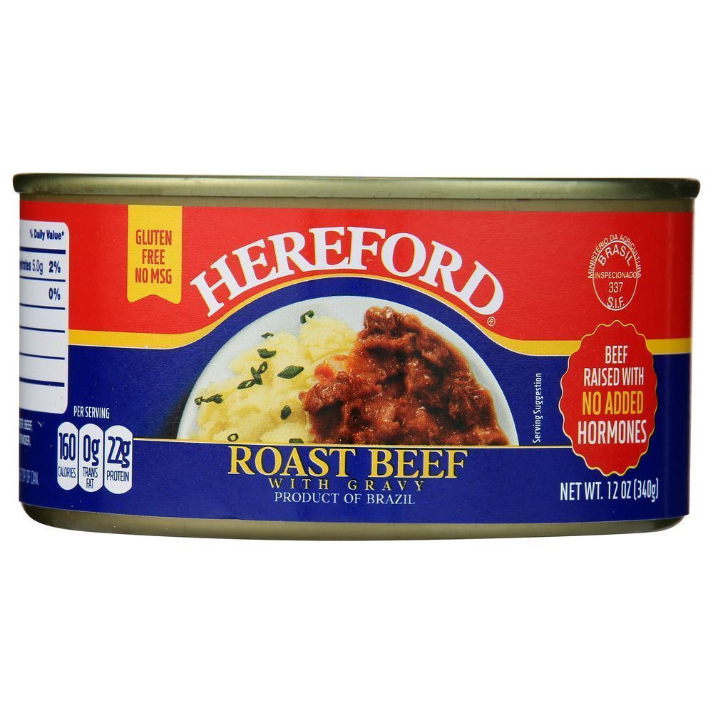 Hereford Roast Beef With Gravy, 12 Ounce -- 12 Per Case