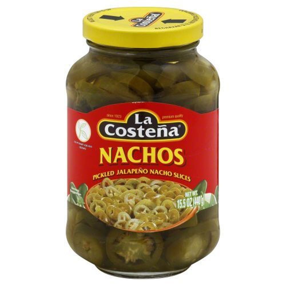 La Costena Jalapeno Nacho Slice, 15.5 Ounce -- 12 Per Case