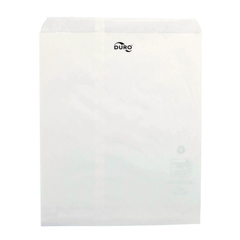 Duro White Merchandise Bag, 12 X 15 Inch -- 1000 Per Case