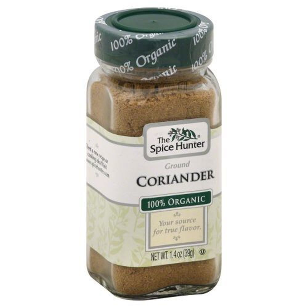 The Spice Hunter Organic Ground Coriander, 1.4 Ounce -- 3 Per Case