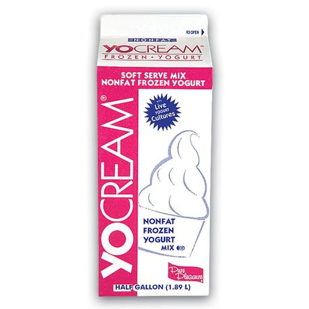 Yocream Yogurt Mix, Cookies And Cream Nonfat Soft Serve, 64 Ounce -- 6 Per Case