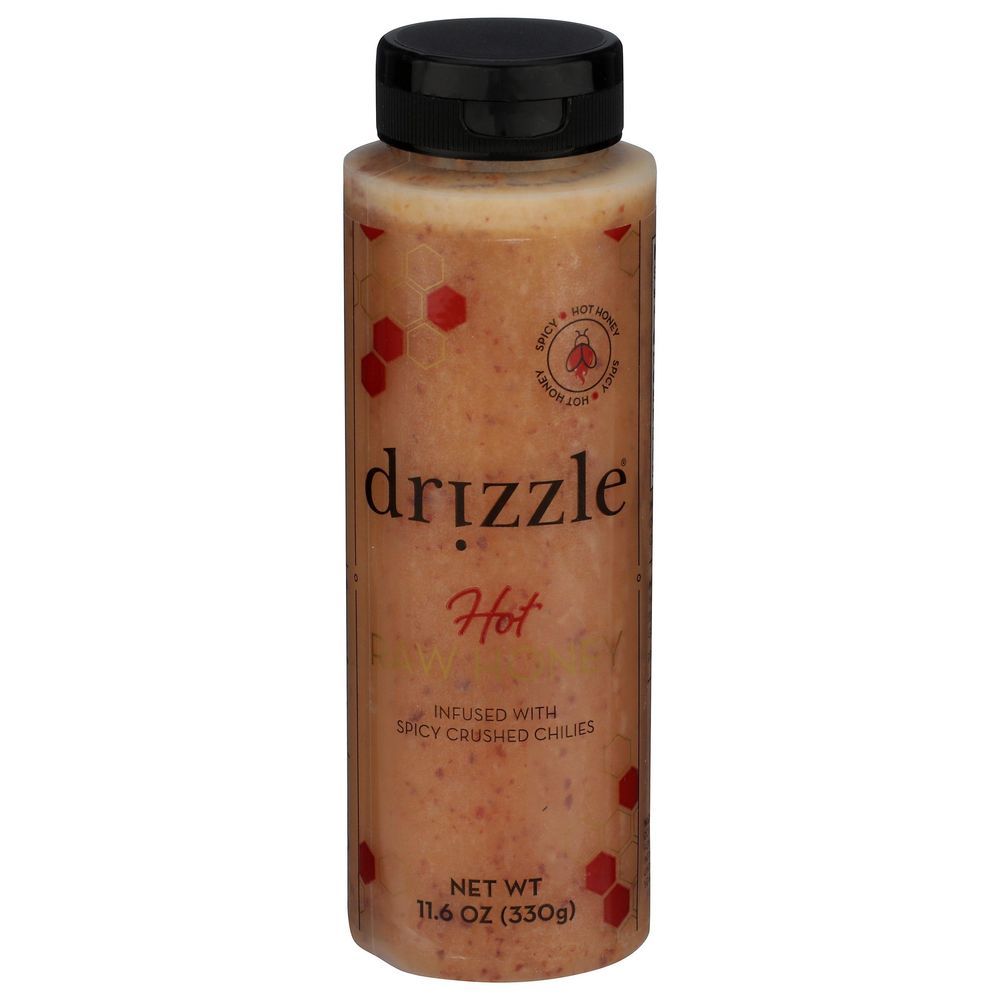 Drizzle Hot Raw Honey, 11.6 Ounce -- 6 Per Case