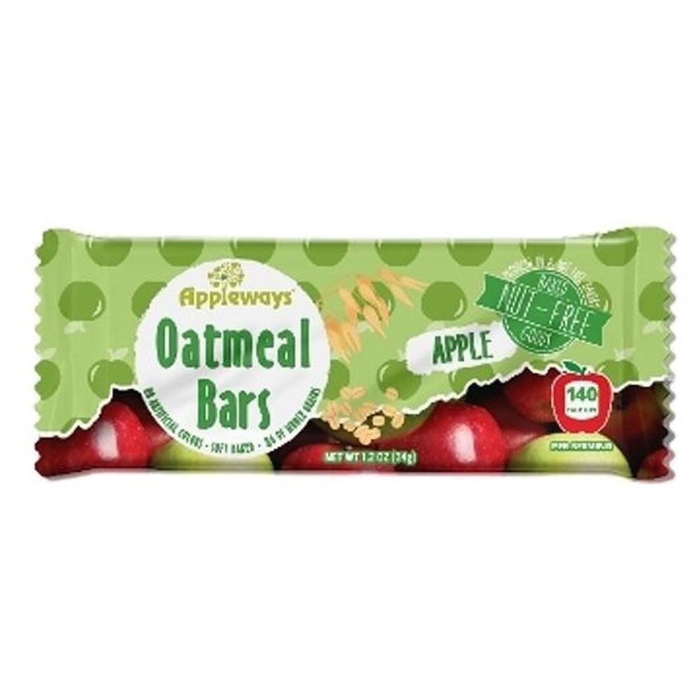 Appleways Apple Oatmeal Bar, 1.2 Ounce -- 216 Per Case