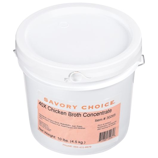 Savory Choice Chicken Broth Concentrate, 10 Pound