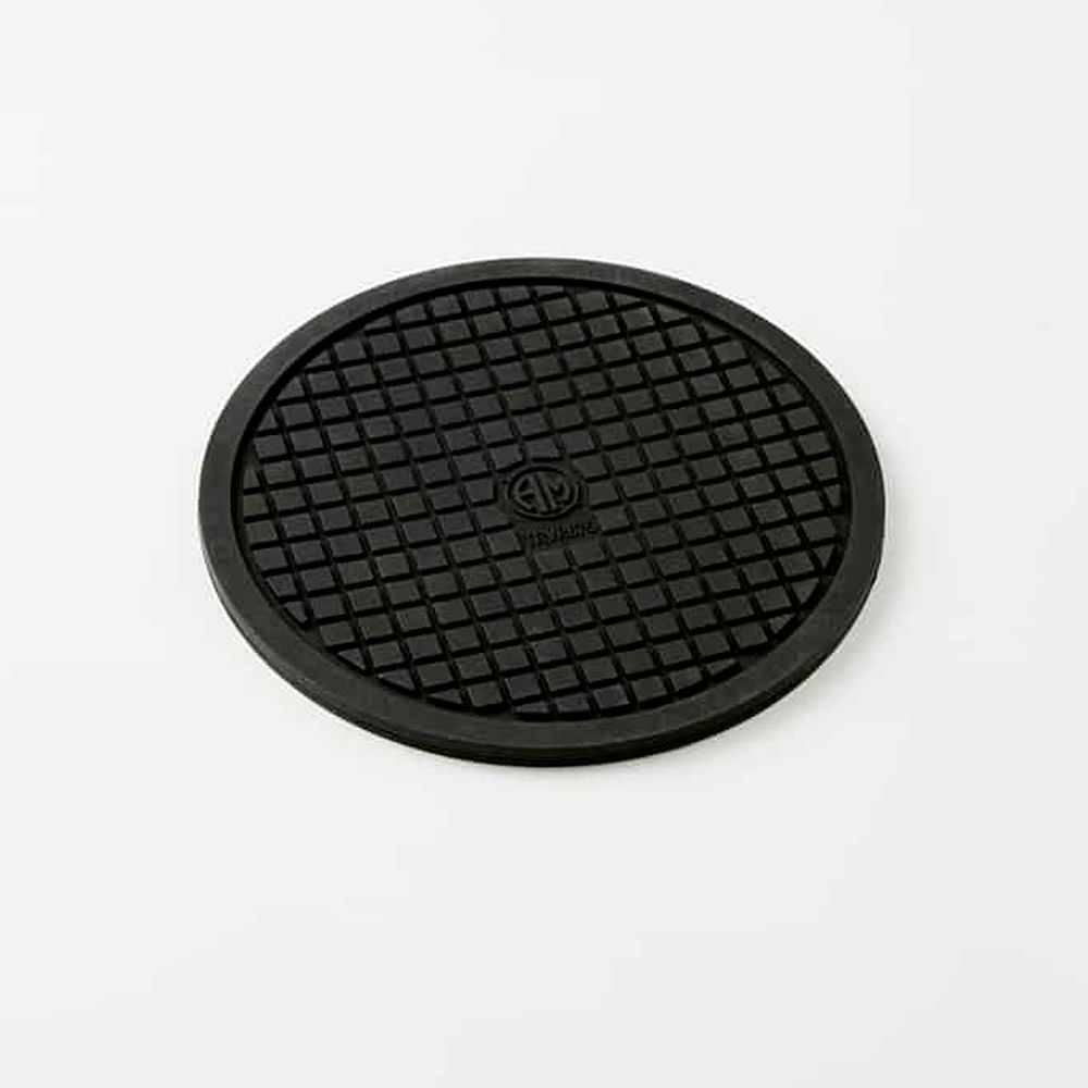 American Metalcraft Black Silicone Round Trivet, 6 3/4 Inch Dia. X 1/4 Inch Height