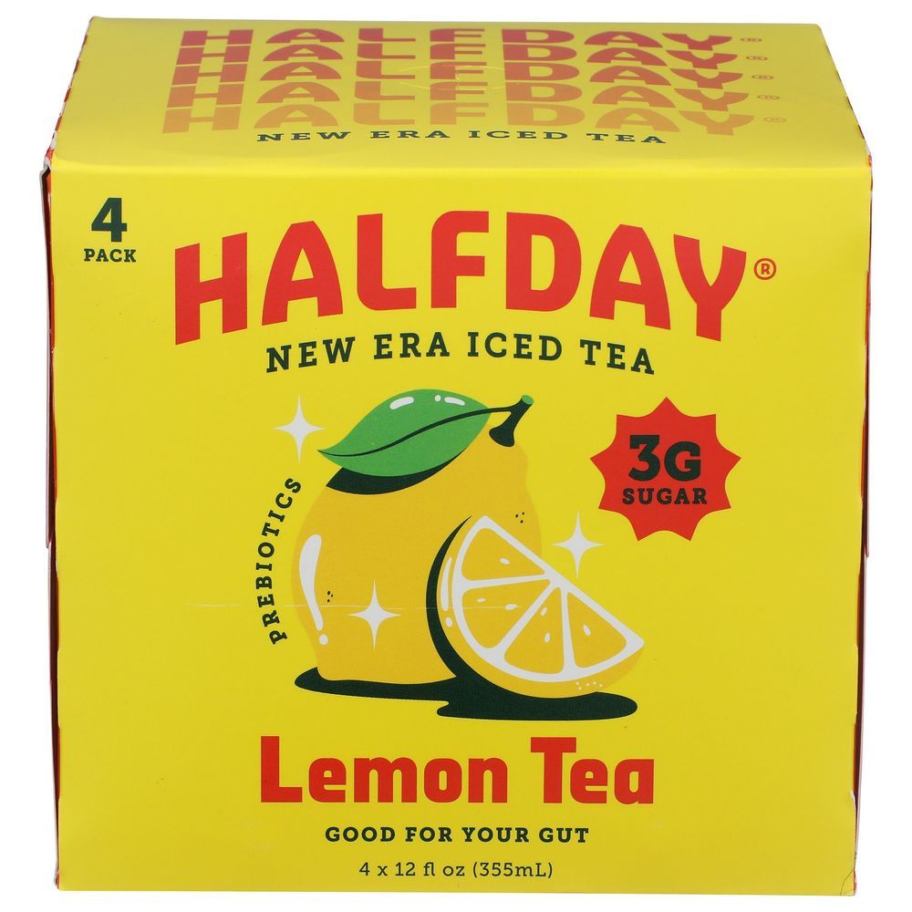Halfday Lemon Iced Tea, 12 Fluid Ounce -- 24 Per Case