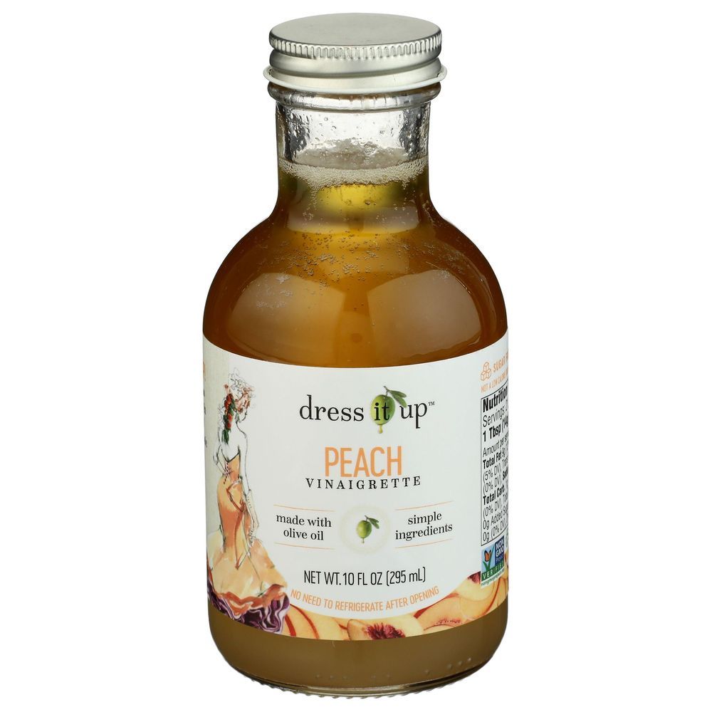 Dress It Up Peach Vinaigrette Dressing, 10 Ounce -- 6 Per Case