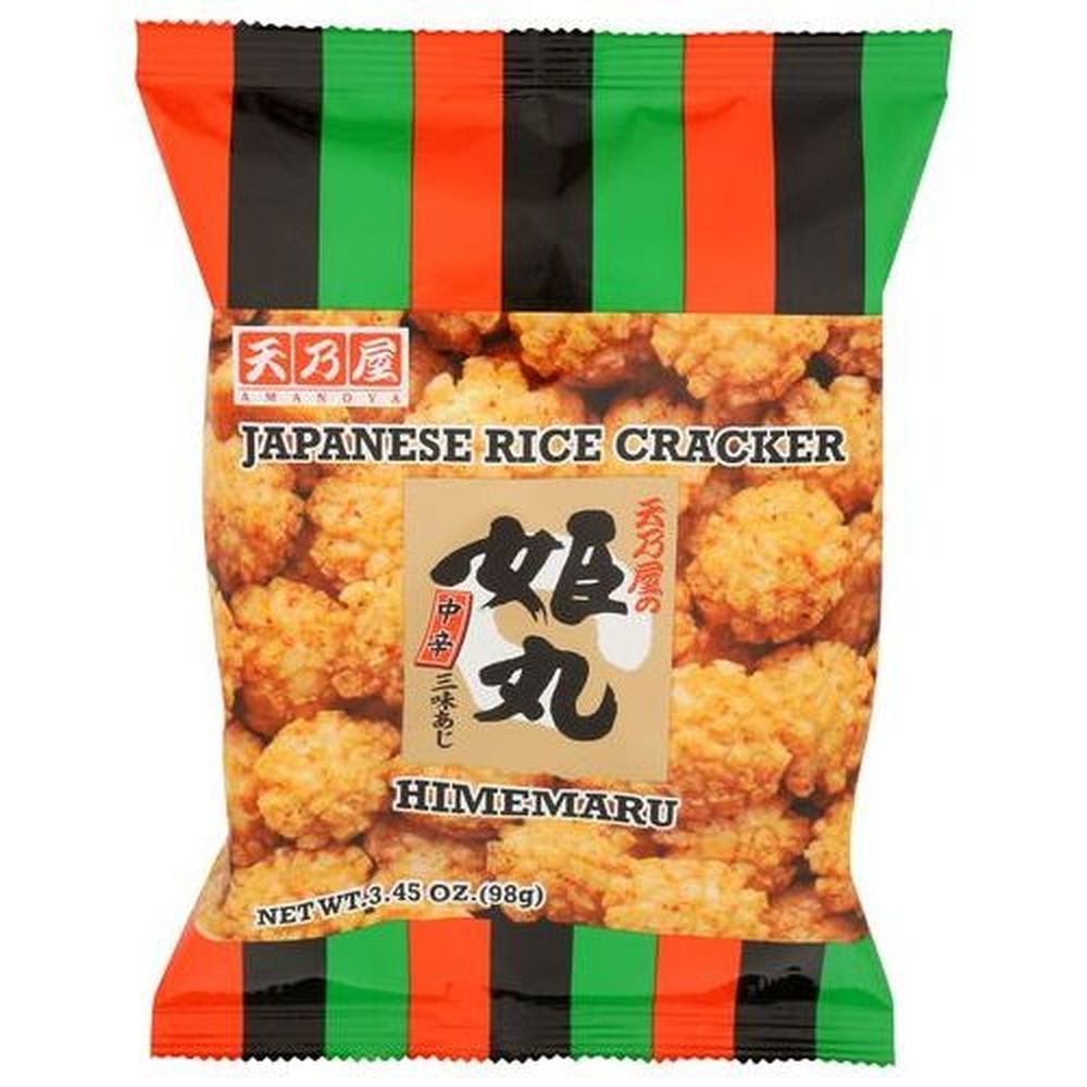 Amanoya Hime Maru Japanese Rice Cracker, 3.45 Ounce -- 20 Per Case
