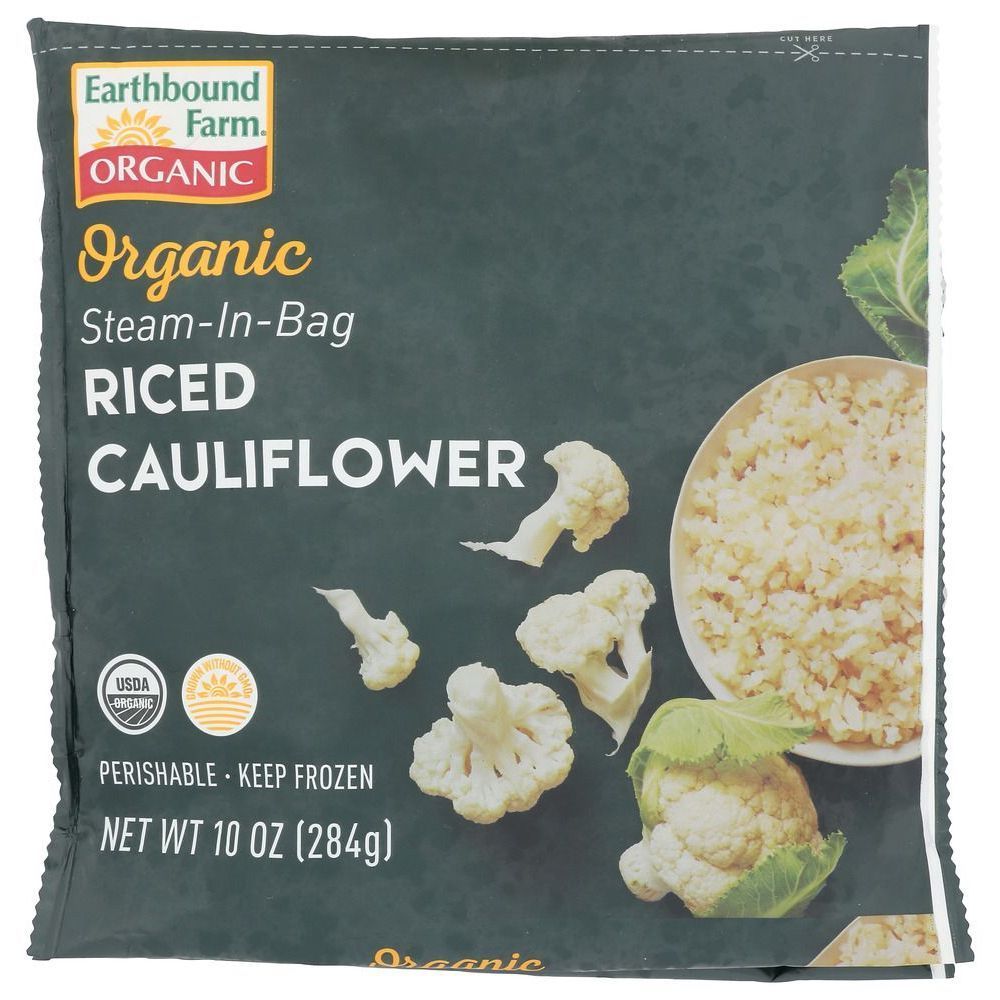 Earthbound Farms Organic Riced Cauliflower, 10 Ounce -- 10 Per Case