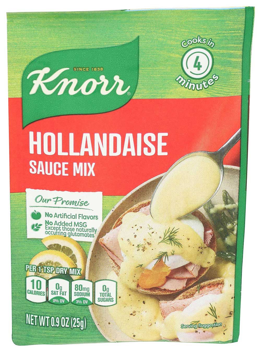 Knorr Cooking Sauce Classic Hollandaise, 0.9 Fluid Ounce -- 12 Per Case