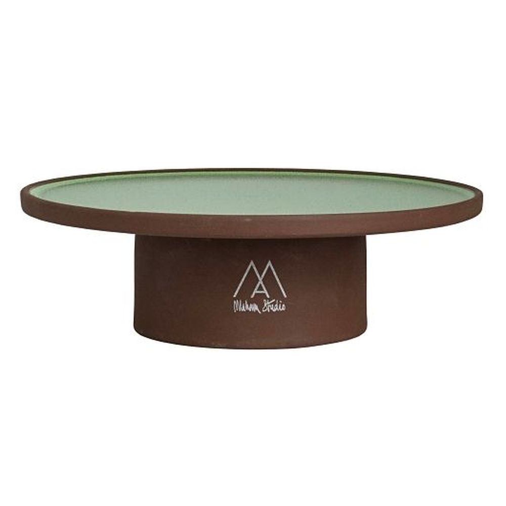 Maham Studio Spice Cardamom Stoneware Elevated Platform, 12 Count