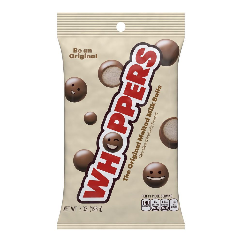 Whoppers Malted Milk Balls, 7 Ounce -- 12 Per Case