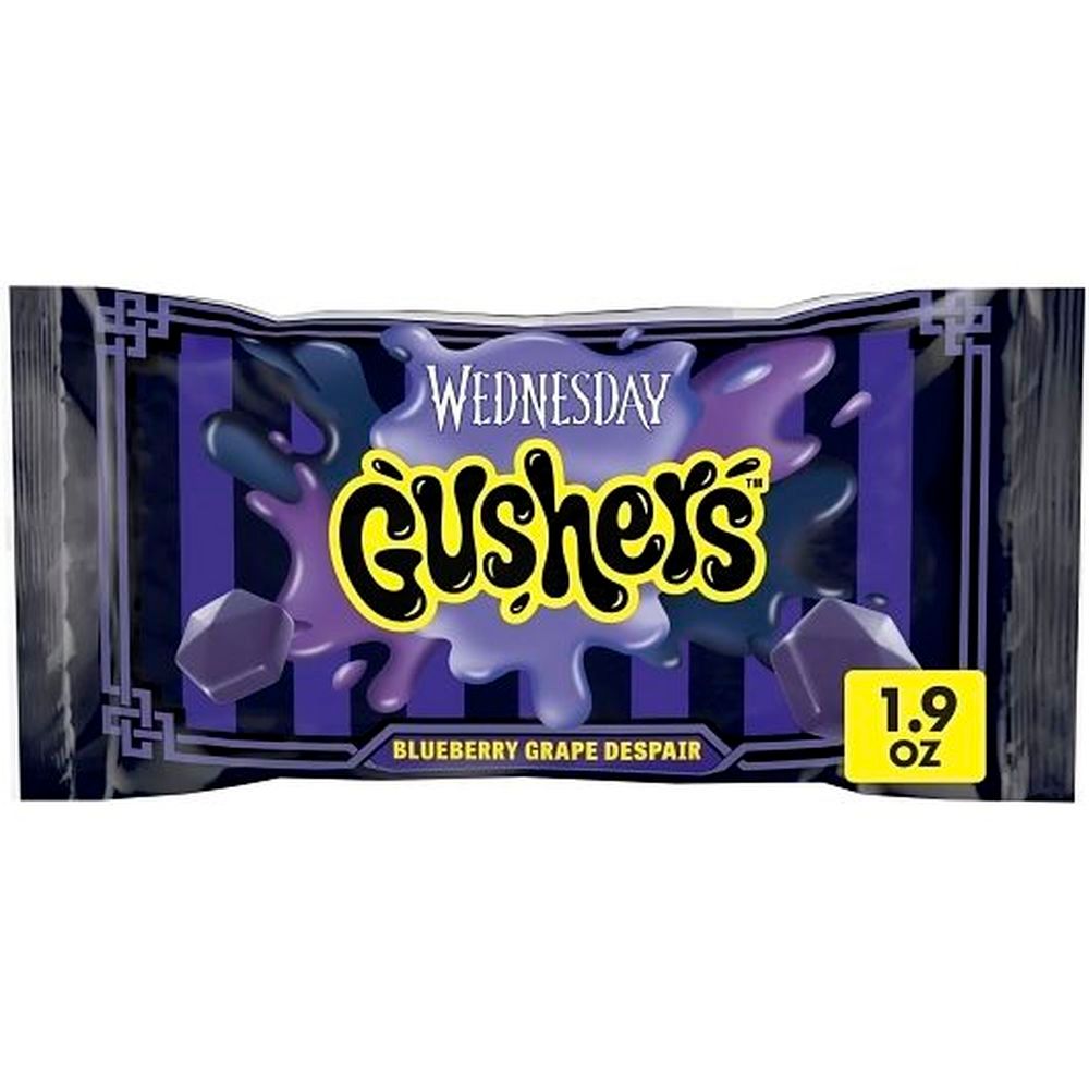 Gushers Wednesday Blueberry Grape Despair Fruit Snacks, 1.9 Ounce -- 108 Per Case