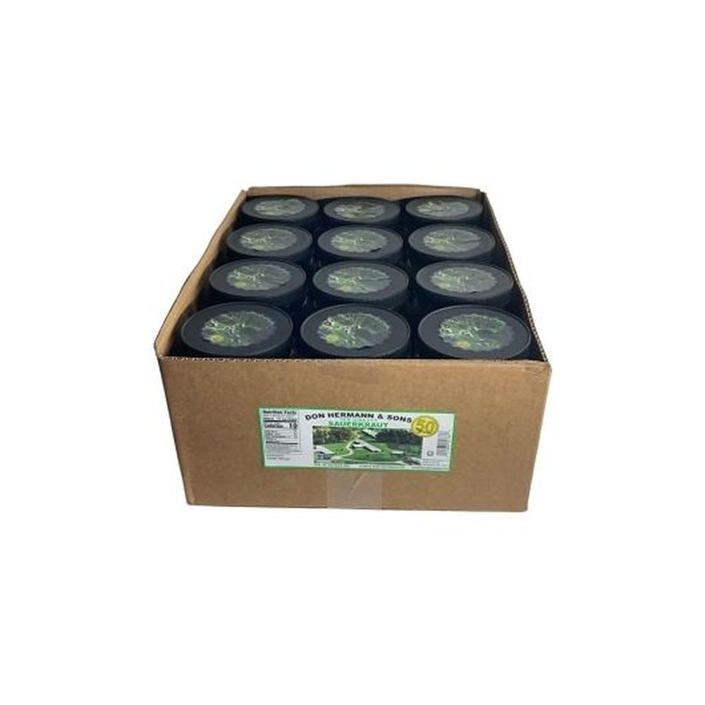 Hermann New York Cut Sauerkraut, 32 Ounce -- 12 Per Case