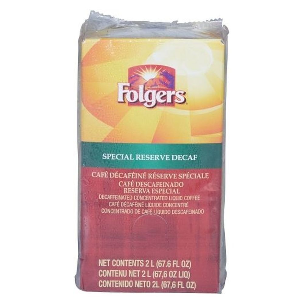 Folgers Special Reserve Decaffeinated Coffee, 2 Liter -- 2 Per Case