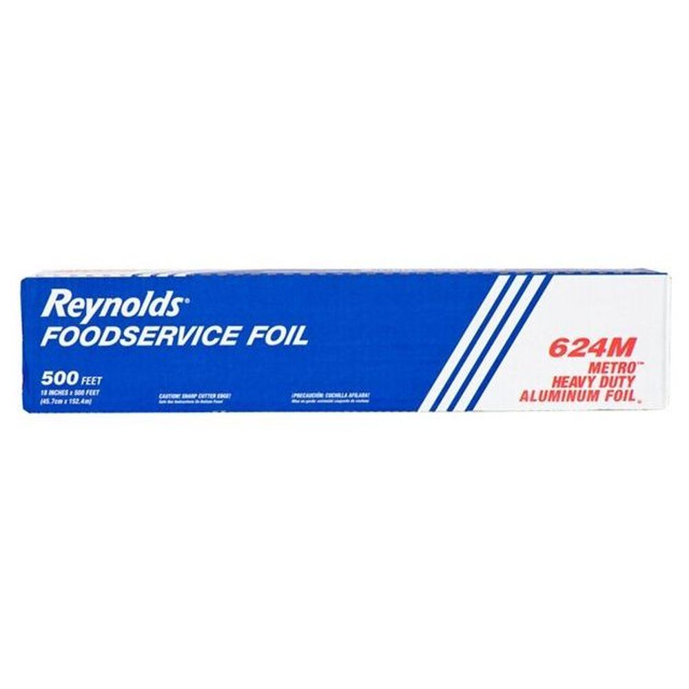 Reynolds Metro Heavy Aluminum Foil Roll, 18 Inch X 500 Feet