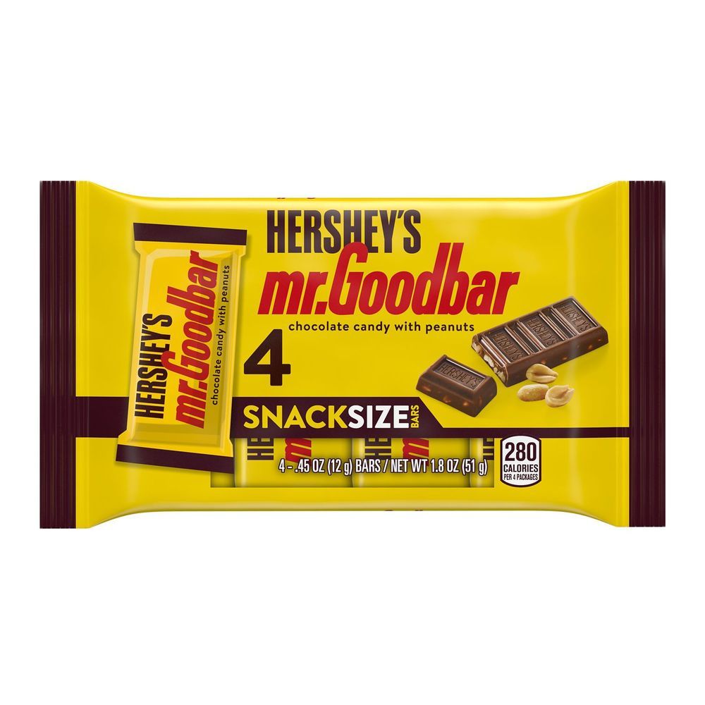 Mr.goodbar Chocolate With Peanuts Snack Size Candy Bar, 1.8 Ounce -- 24 Per Case