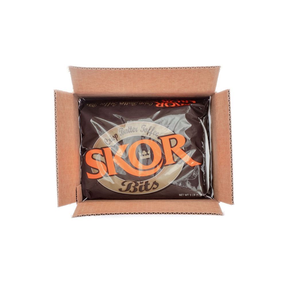 Skor Crisp Butter Toffee Bits, 3 Pound -- 4 Per Case