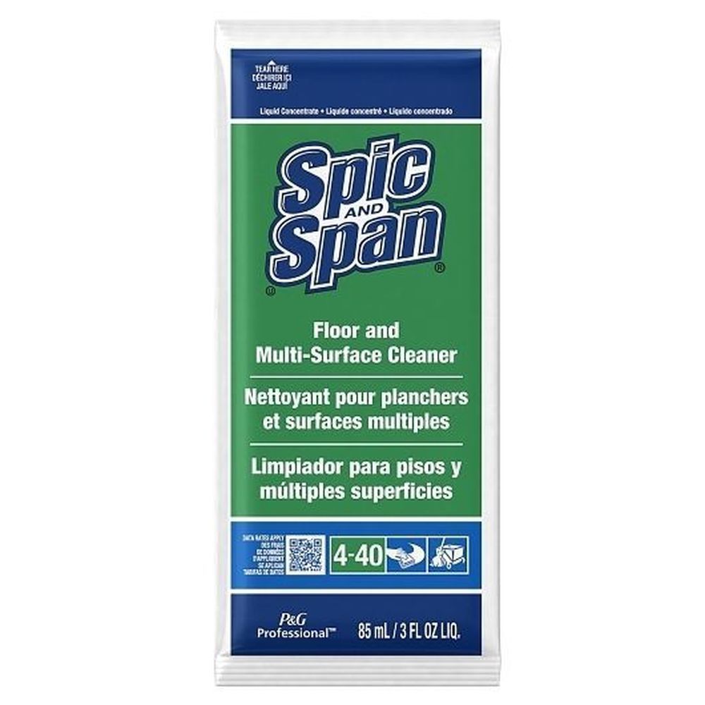 Spic And Span Professional Floor And Multi-surface Cleaner Concentrate, 3 Ounce -- 45 Per Case