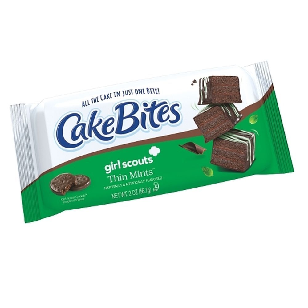 Girl Scouts Thin Mint And Coconut Caramel Cakebites, 90 Count