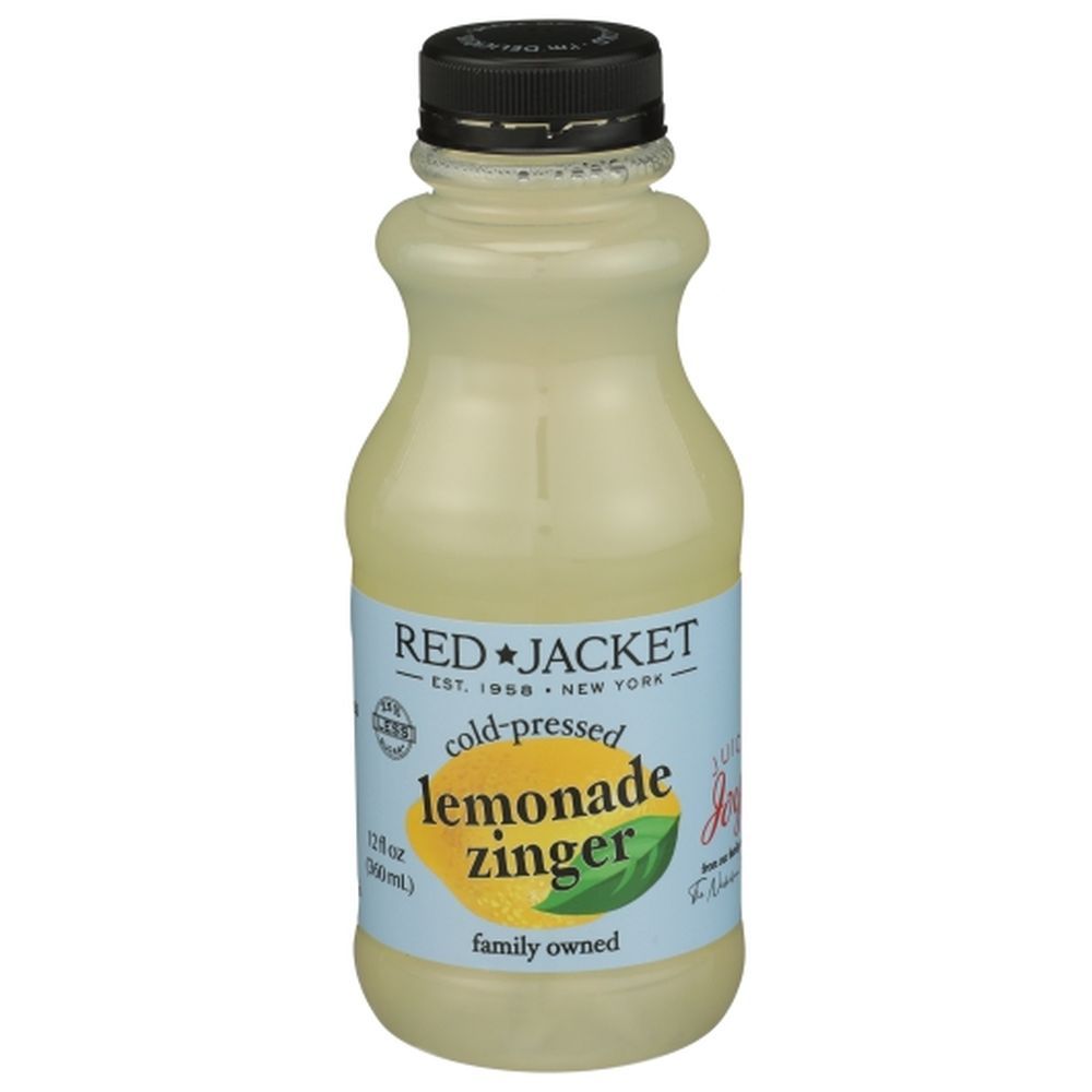 Red Jacket Zinger Lemonade, 12 Fluid Ounce -- 6 Per Case