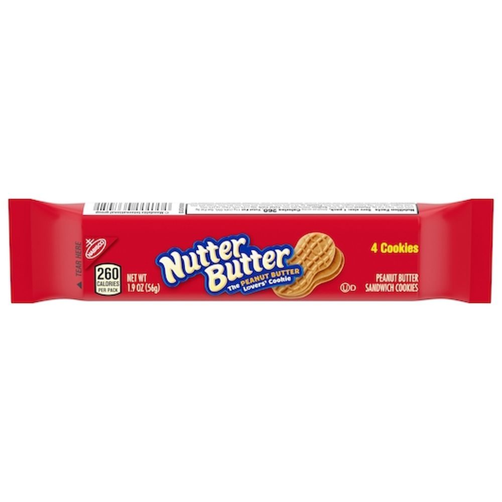 Nutter Butter Peanut Butter Cookies, 1.9 Ounce -- 48 Per Case