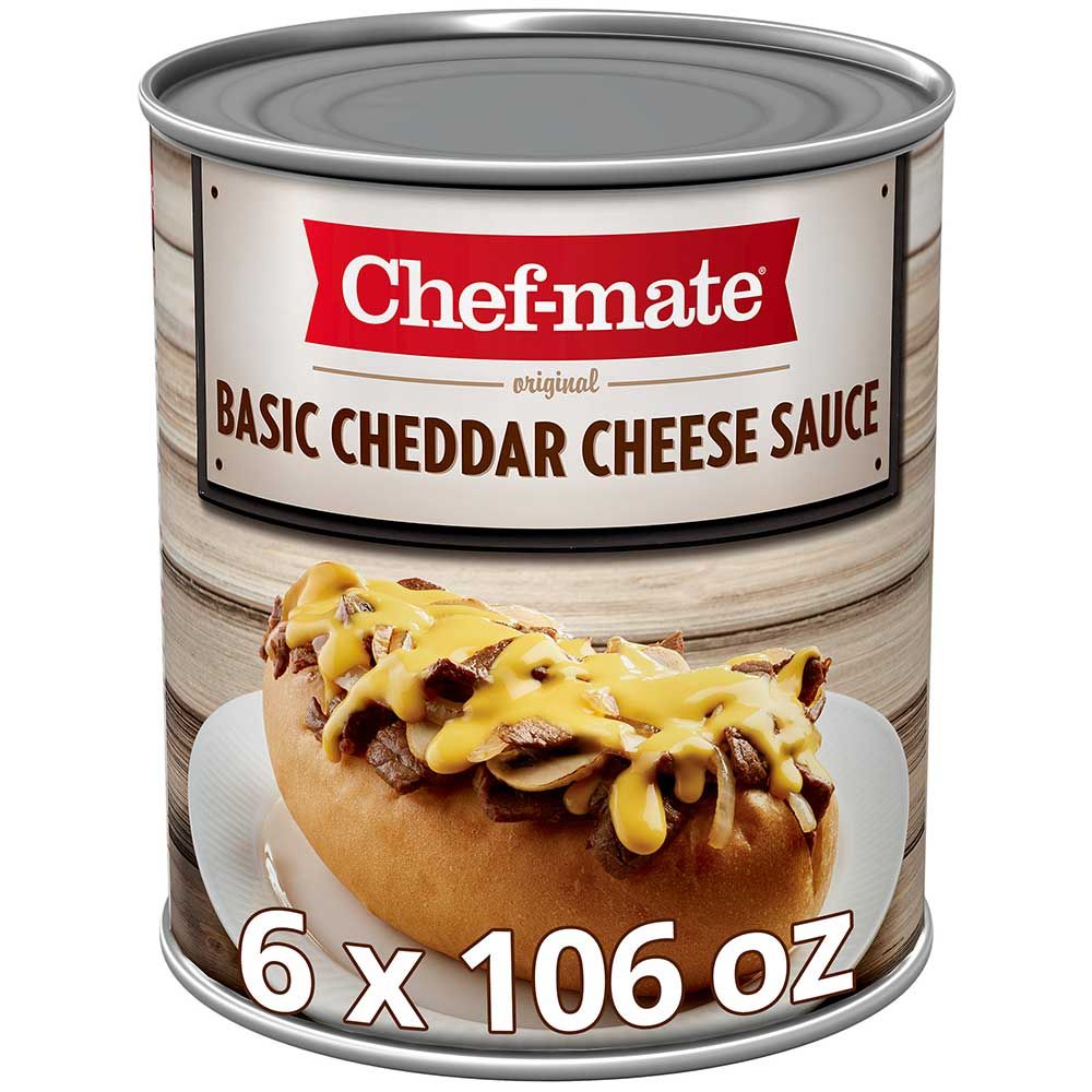 Chef-mate Basic Cheddar Sauce, 96 Ounce -- 6 Per Case
