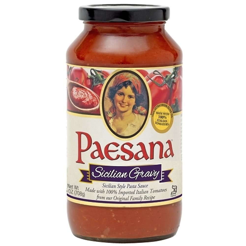 Paesana Sicilian Style Gravy, 25 Ounce -- 6 Per Case