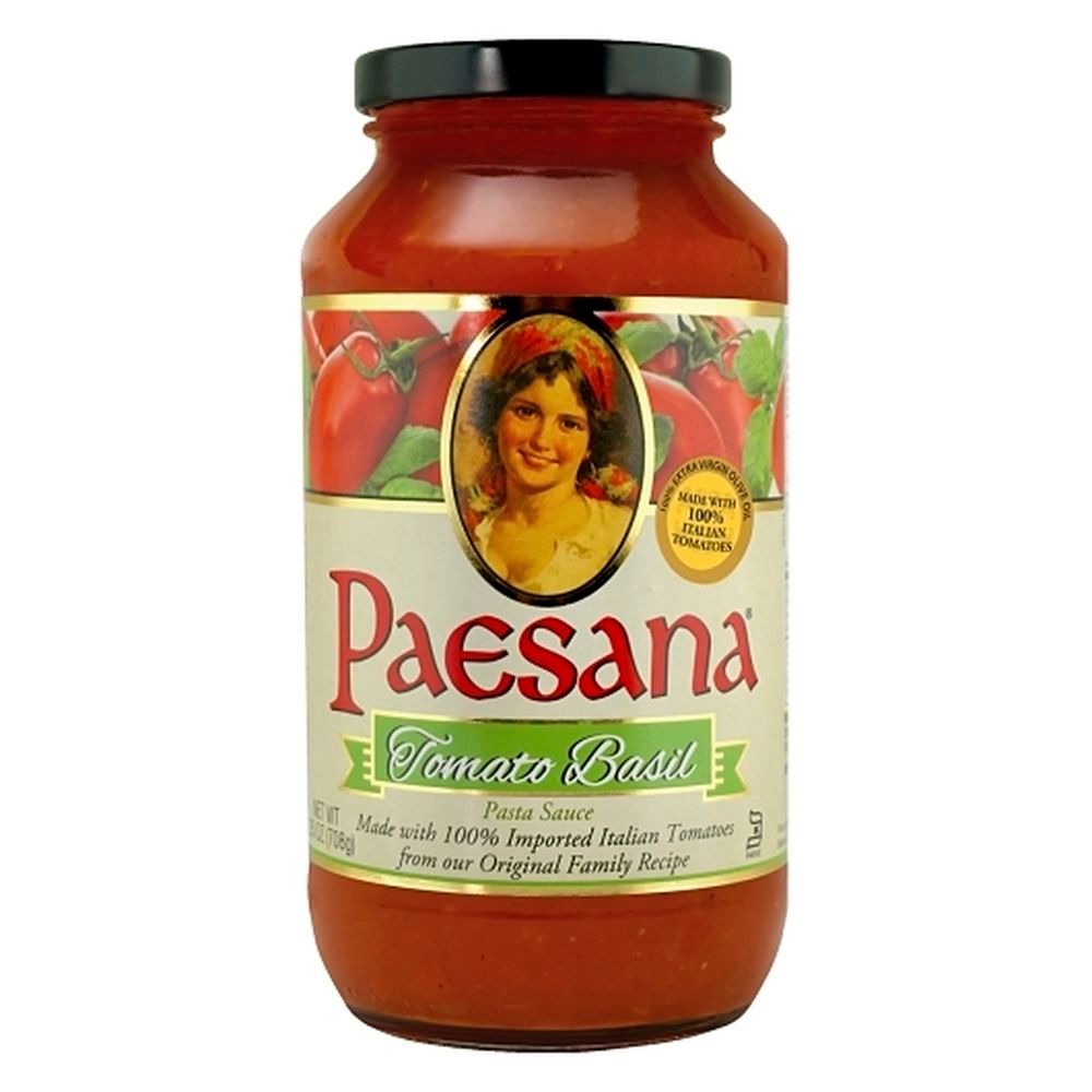 Paesana Tomato Basil Sauce, 25 Ounce -- 6 Per Case