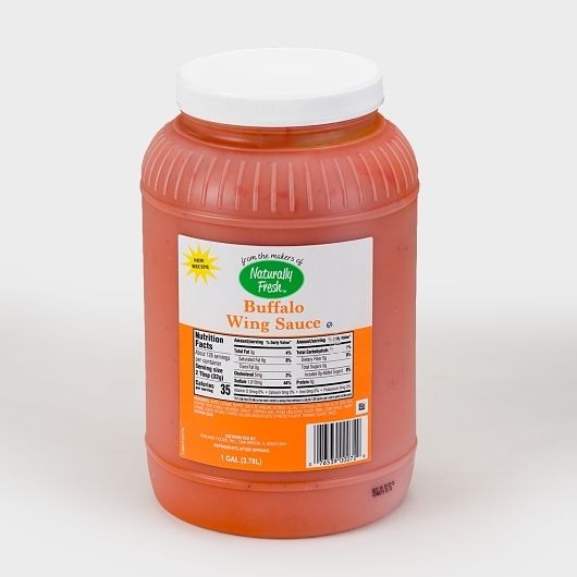 Naturally Fresh Buffalo Wing Sauce, 1 Gallon -- 4 Per Case