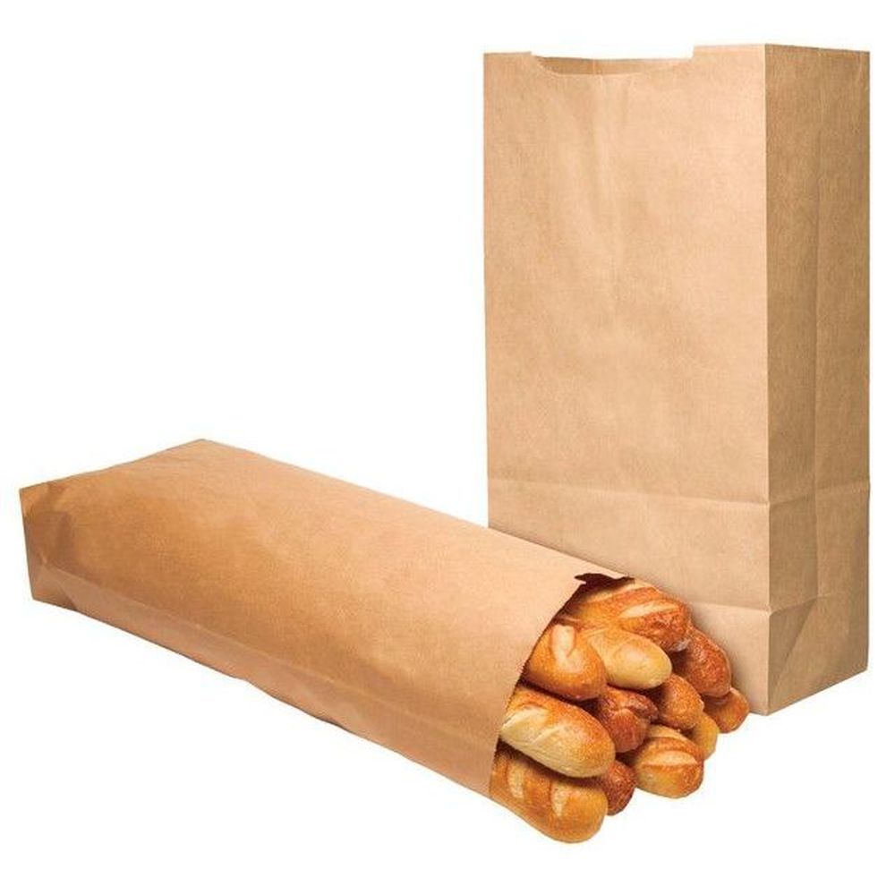 Duro 1/4 Bbl Kraft Paper Grocery Bag, 12 X 7 X 23.25 Inch -- 250 Per Case