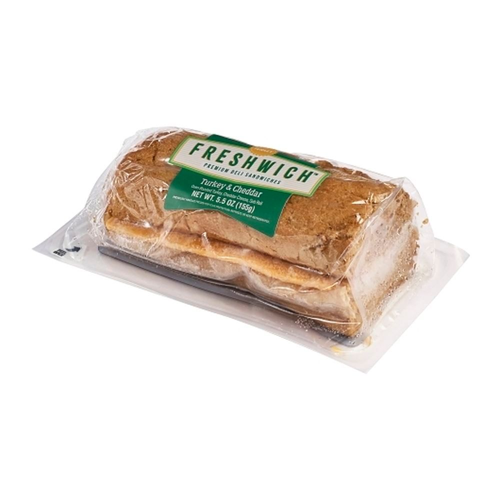 Freshwich Fully Cooked Turkey And Cheddar Half Sandwich, 5.5 Ounce -- 6 Per Case
