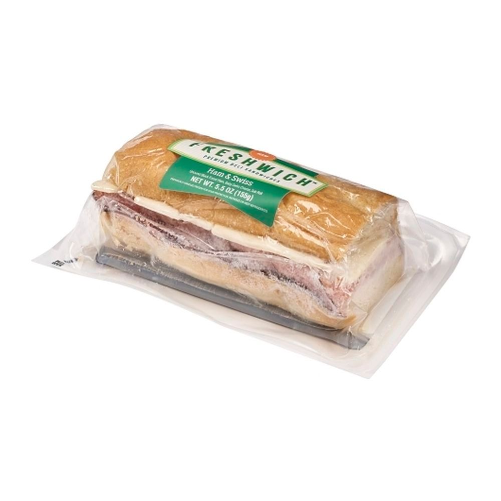 Freshwich Fully Cooked Ham And Swiss Half Sandwich, 5.5 Ounce -- 6 Per Case