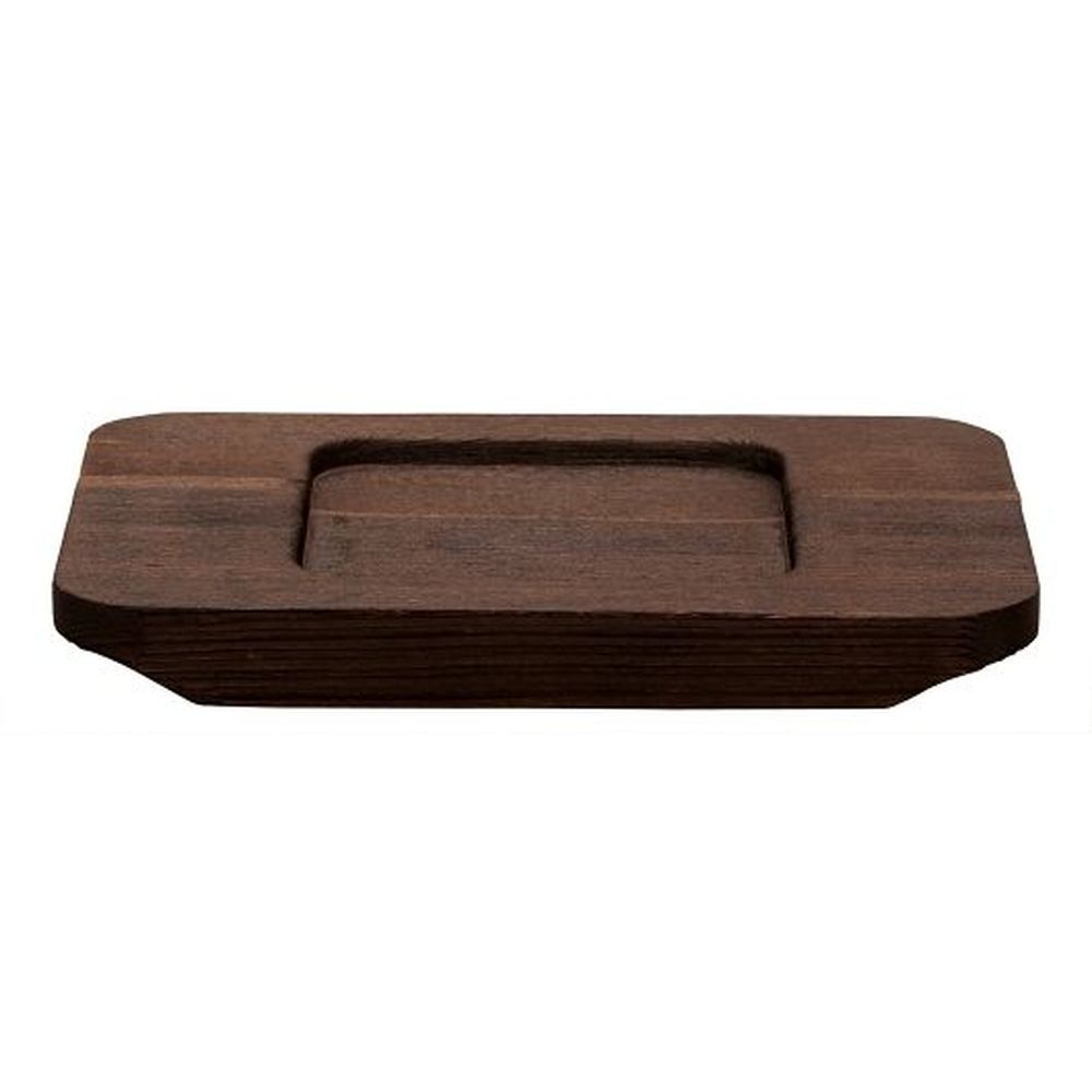 Libbey Cedar Plank Wood Square Trivet, 5.5 Inch -- 12 Per Case