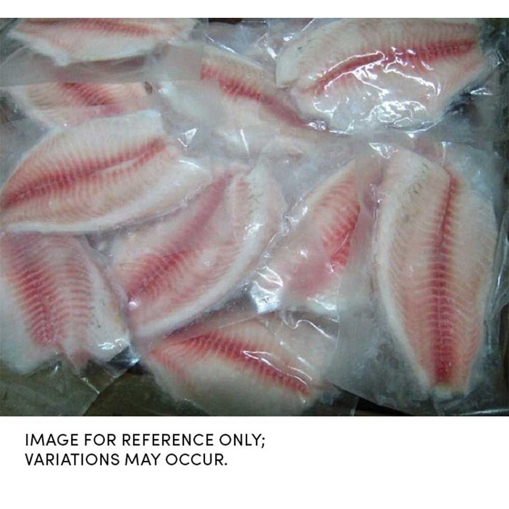 Commodity Frozen Seafood 5 To 7 Ounce Individually Packed Tilapia, 10 Pound
