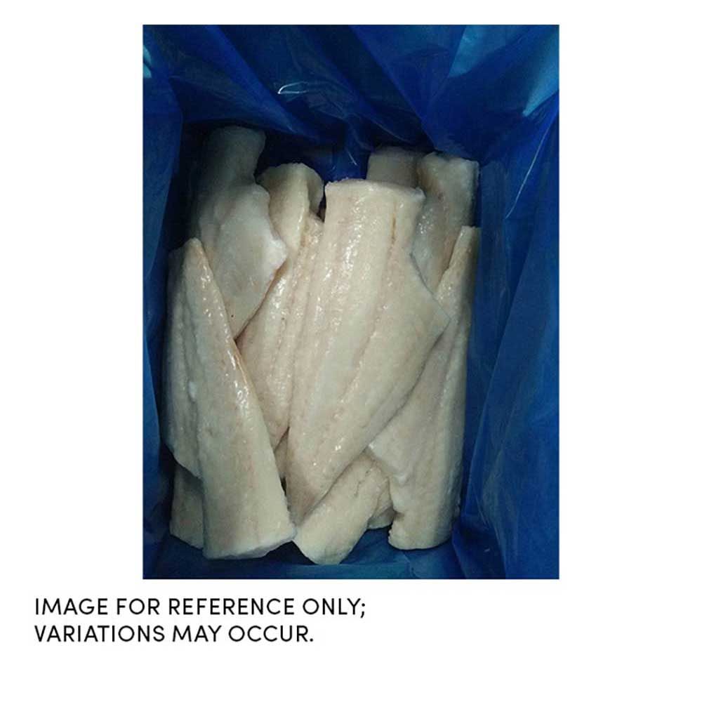 Commodity Frozen Seafood 6-8 Ounce Skinless Boneless Haddock Fillet, 10 Pound