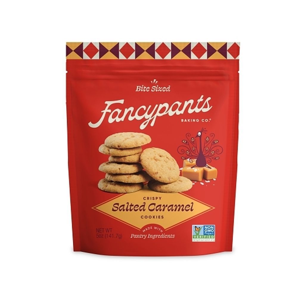 Fancypants Baking Crispy Salted Caramel Cookie, 5 Ounce -- 6 Per Case