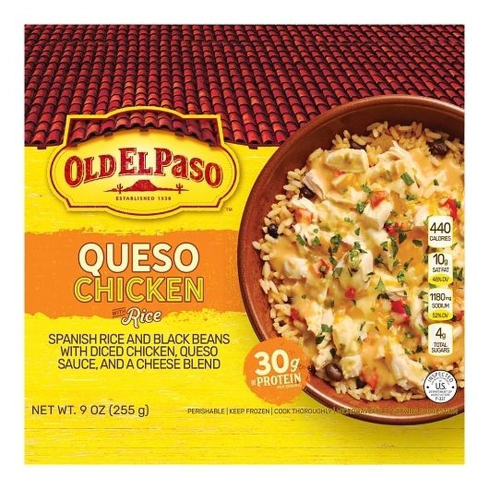 Old El Paso Queso Chicken With Rice, 9 Ounce -- 8 Per Case